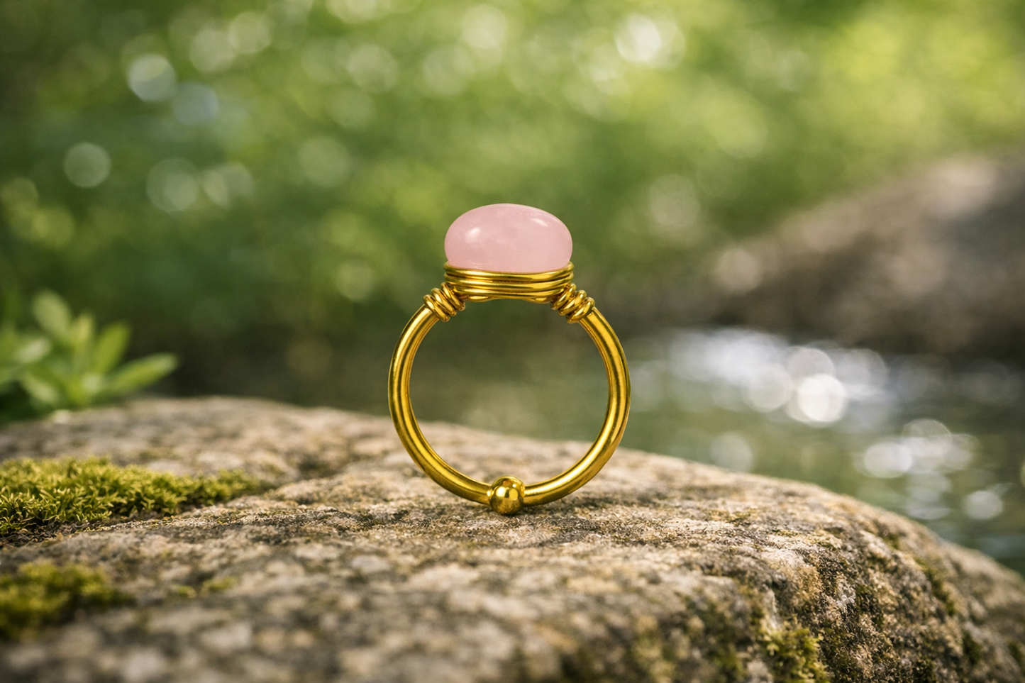 Rose Quarts Ring