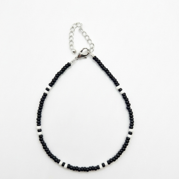Saltline Beaded Anklet