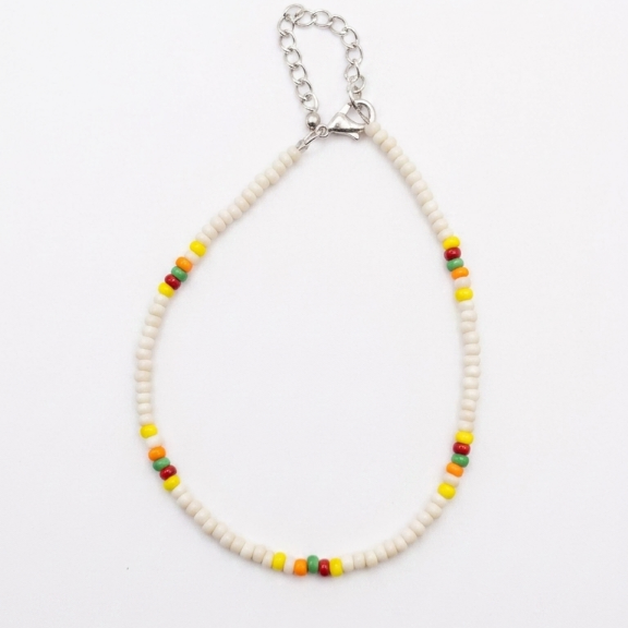 Saltline Beaded Anklet