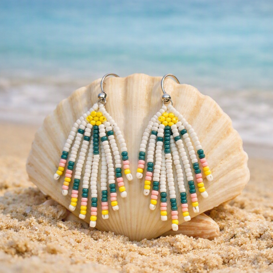Seed-Bead Earrings