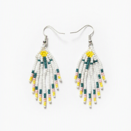 Seed-Bead Earrings