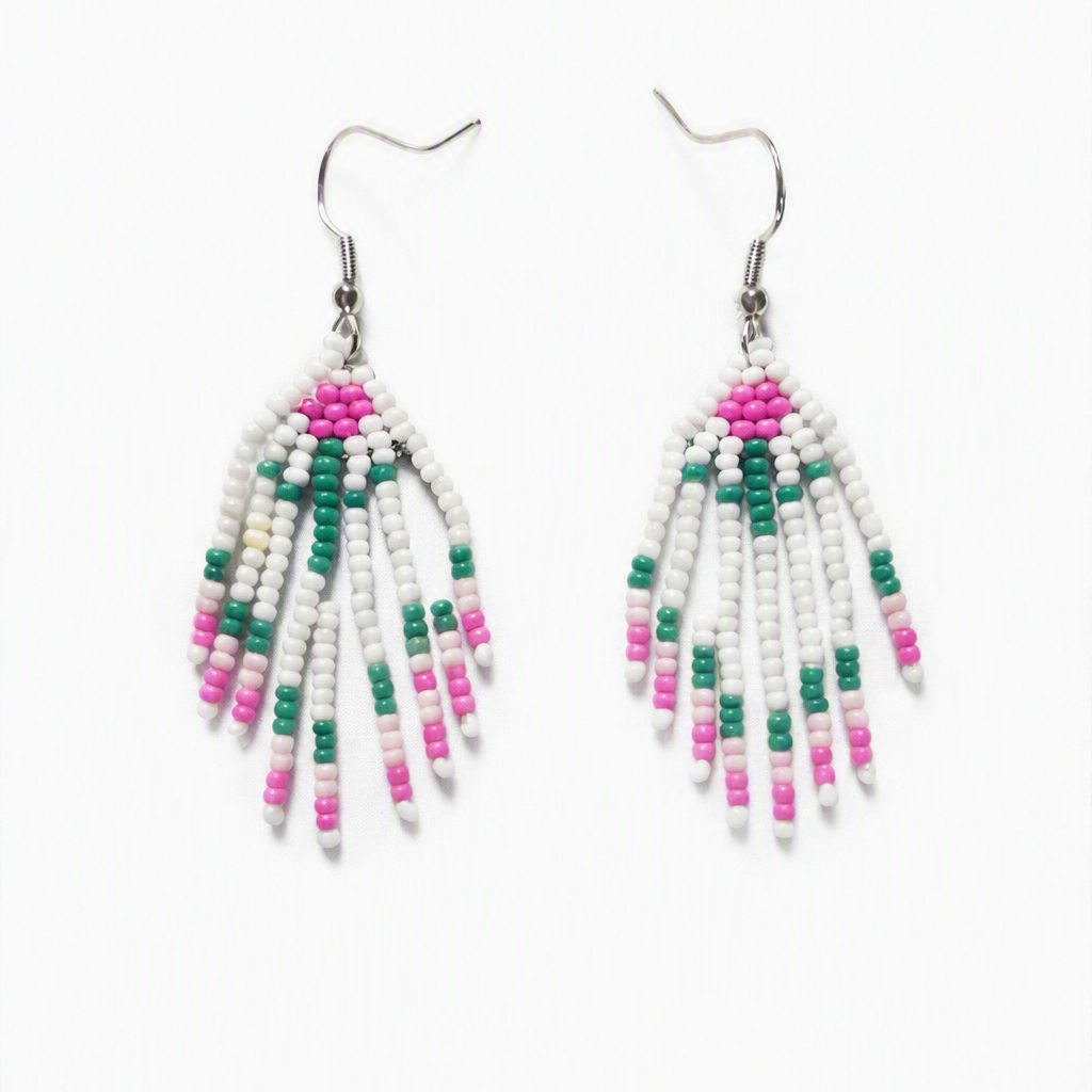 Seed-Bead Earrings