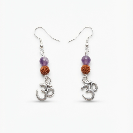 Rudraksha Earrings