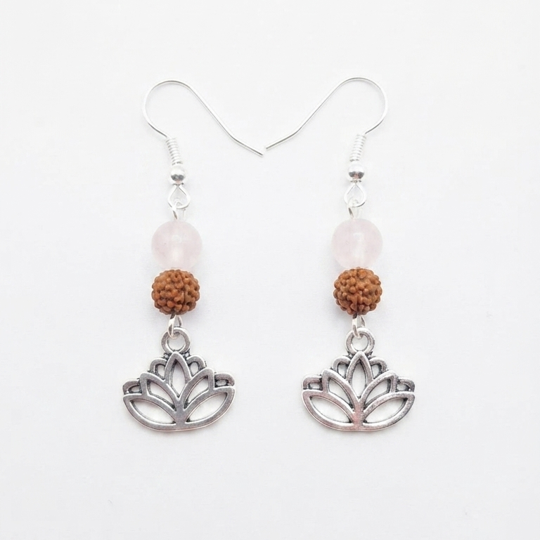 Rudraksha Earrings